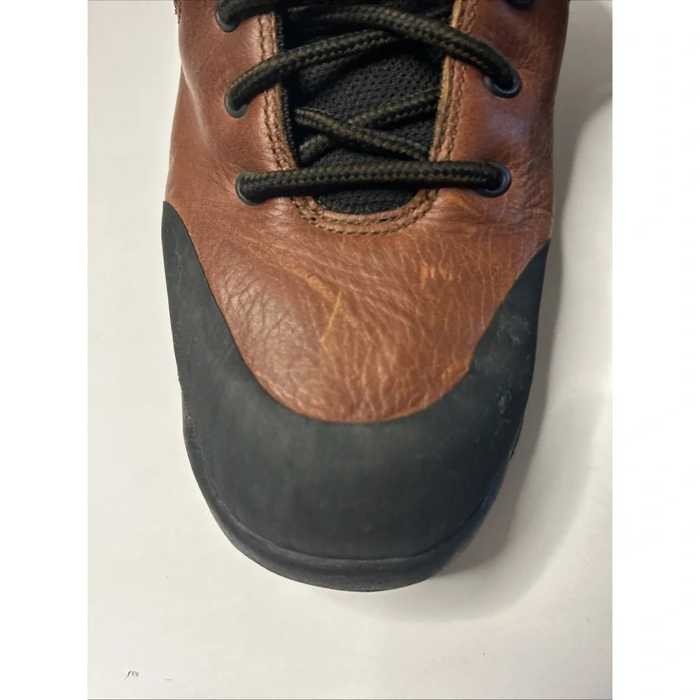 John Deere Leather Boots Lace up Oil Resist 11 M Florsheim Workgear 50726